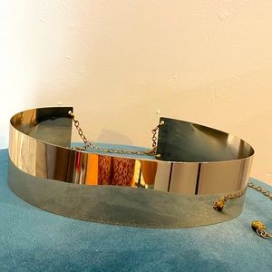 Gold cuff belt